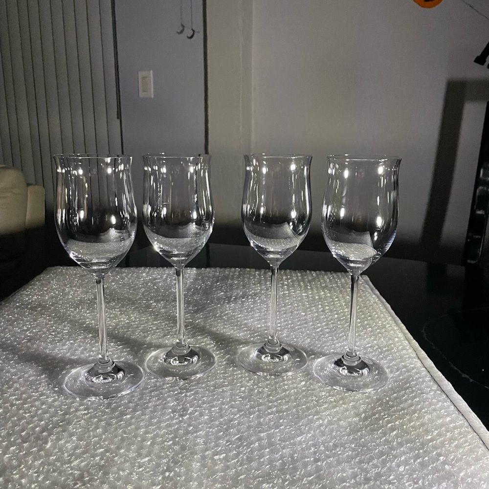 Marquis by Waterford Tulip Shaped crystal Glasses